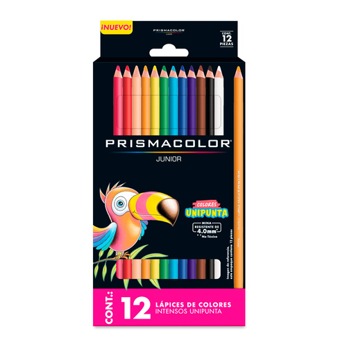 LAPICES COLOR PRISMACOLOR 4.0MM JUNIOR 12COL 2153014