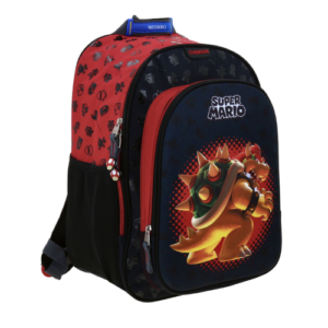 MOCHILA CHENSON MARIO BROS 17" BOWIE MB70205-3 A6
