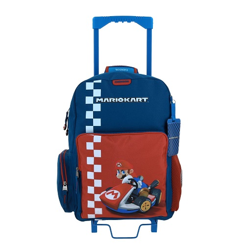 MOCHILA CHENSON MARIO BROS 17" BRIFE C/RODO MB70214-9 A6