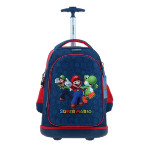 MOCHILA CHENSON MARIO 17" GRONSHI C/RODO/LUZ MB70378-9 A6