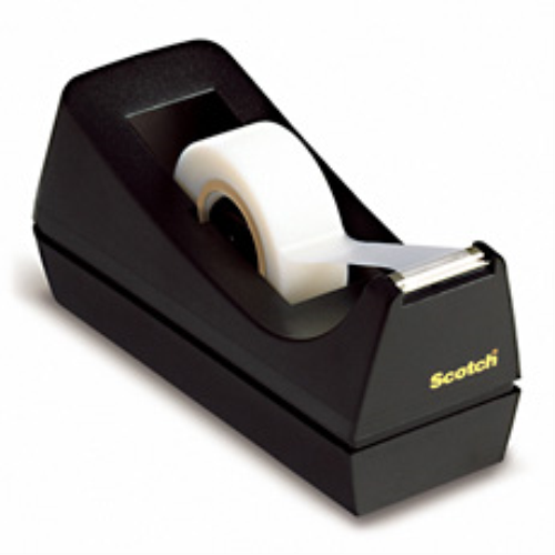 DISPENSADOR 3M SCOTCH P/TAPE C-38 NEGRO